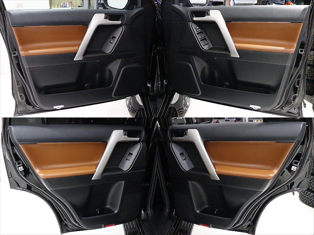 ドア内張りもシートと同色で高級感があります！