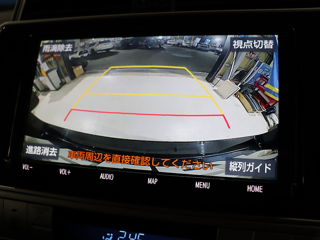 バックカメラ！