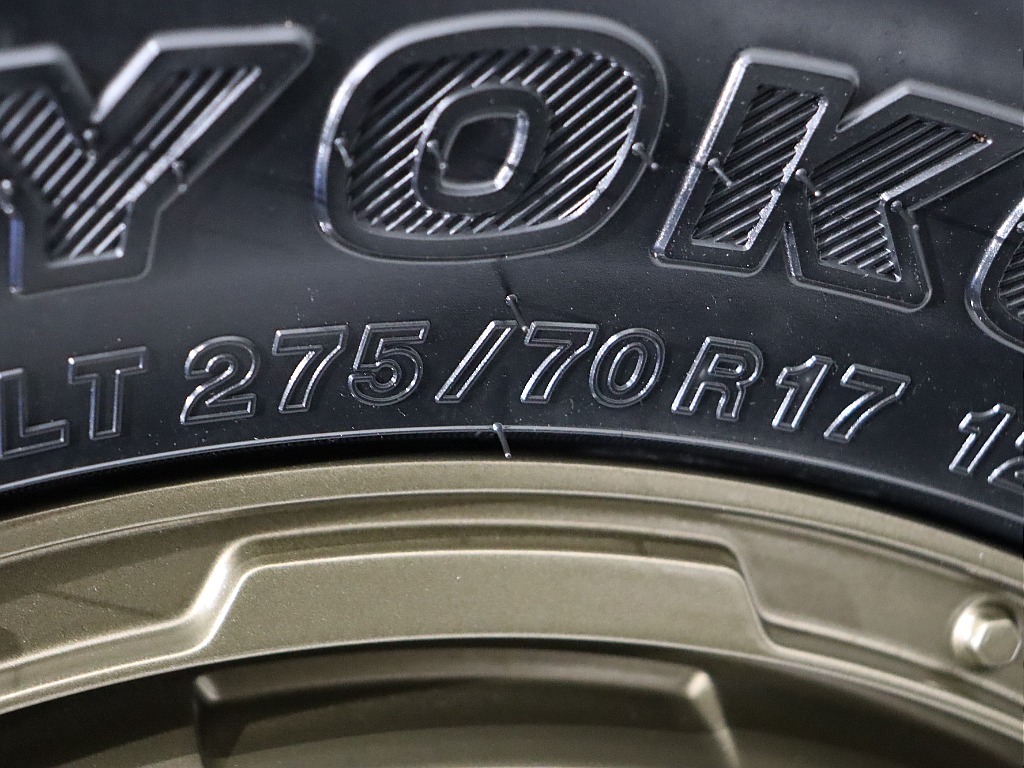 タイヤサイズ！