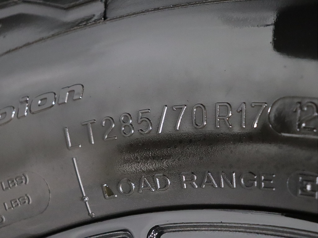 タイヤサイズはこちら！