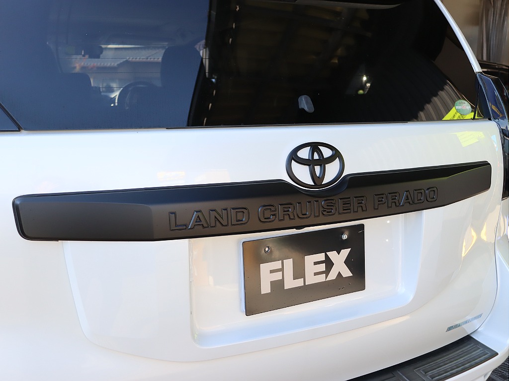 リアガーニッシュマッドブラック！