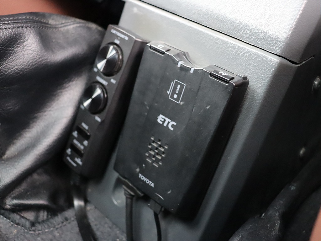 ETC車載器装備！