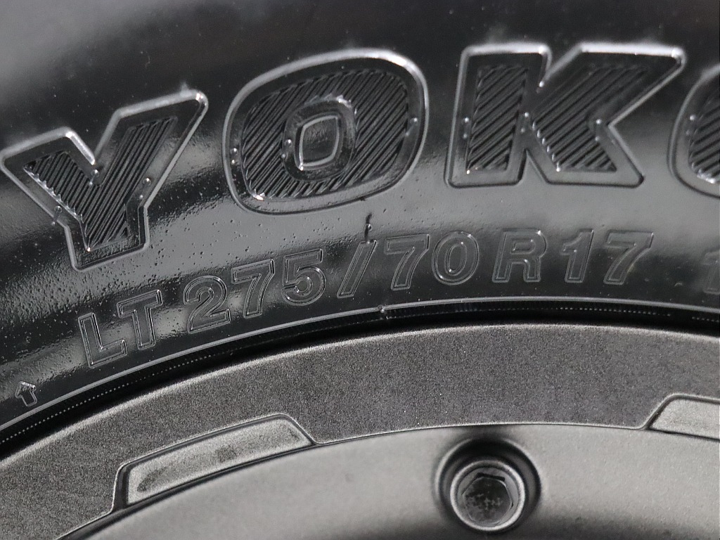 タイヤサイズ！