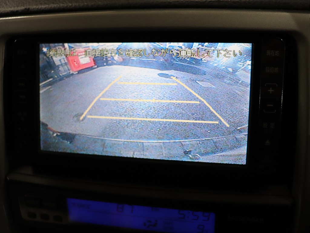 バックカメラ装備！