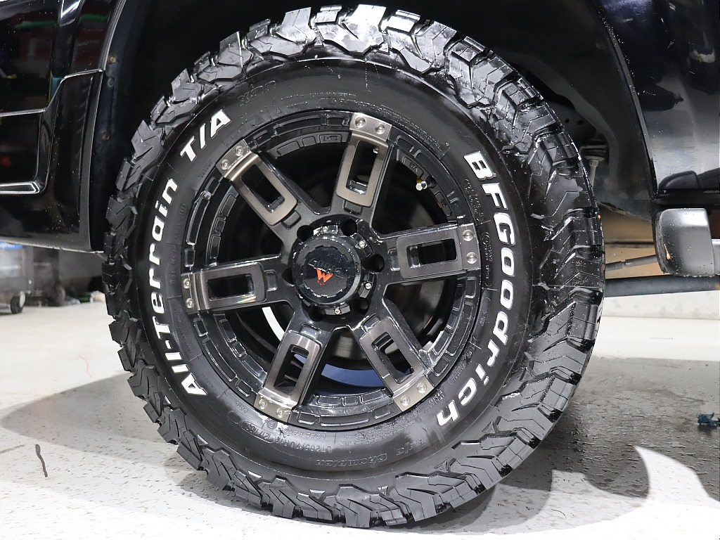 MCLIMBカノン１７インチアルミホイールにBFグッドリッチATタイヤのコンビネーション！