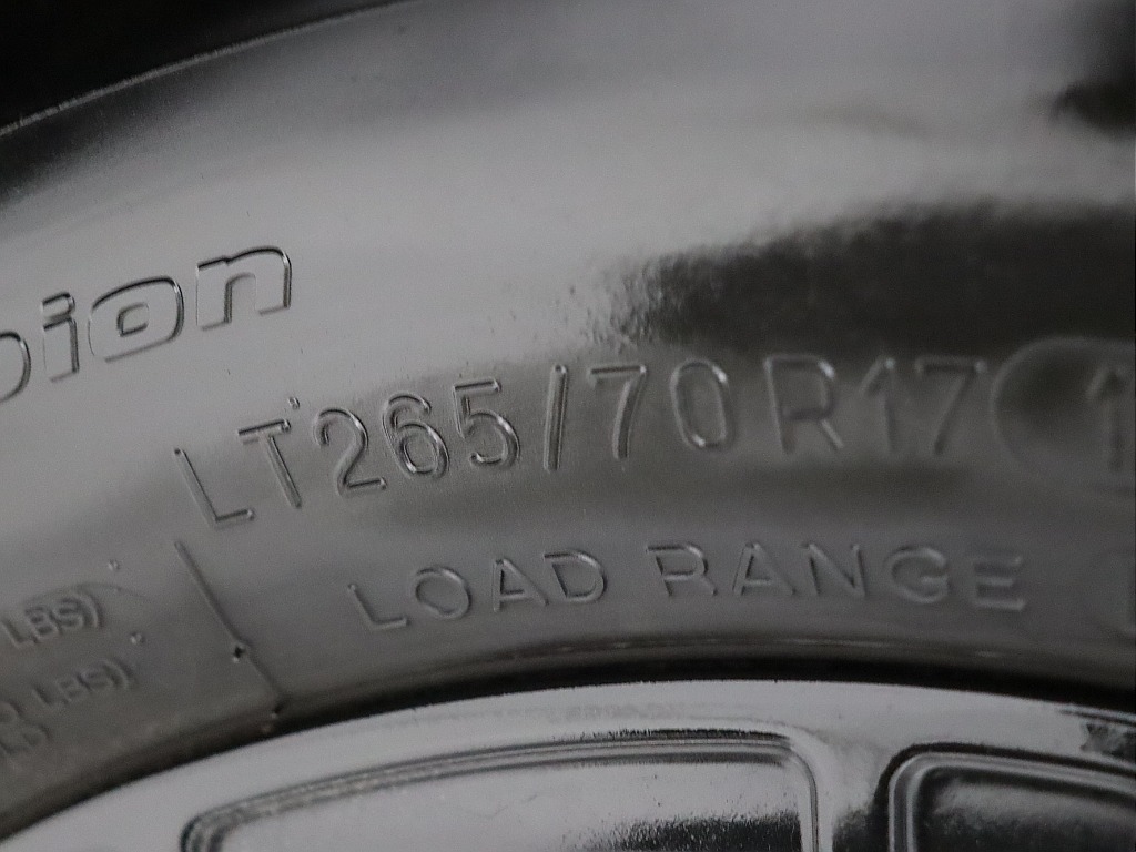 タイヤサイズはこちら！