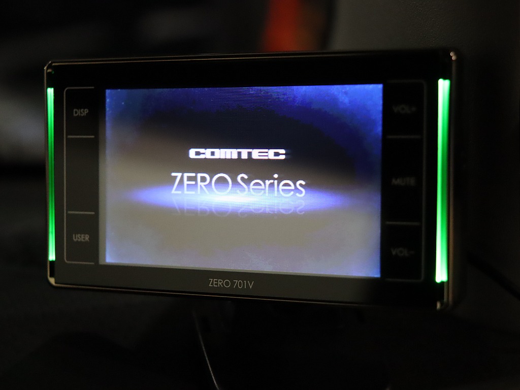 コムテックレーダー探知機装備済み！