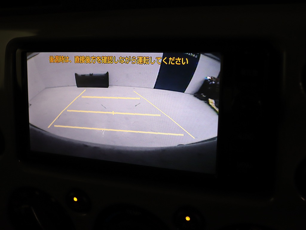 バックカメラ！