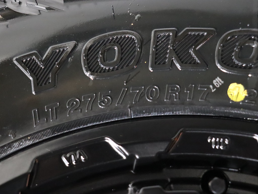 タイヤサイズはこちら！