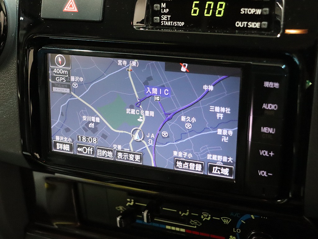 純正7インチナビ！