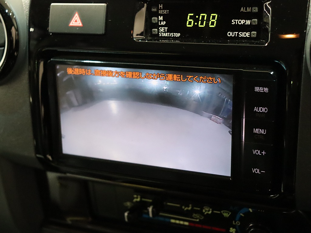 バックカメラ！