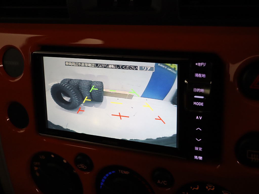 バックカメラ装備！