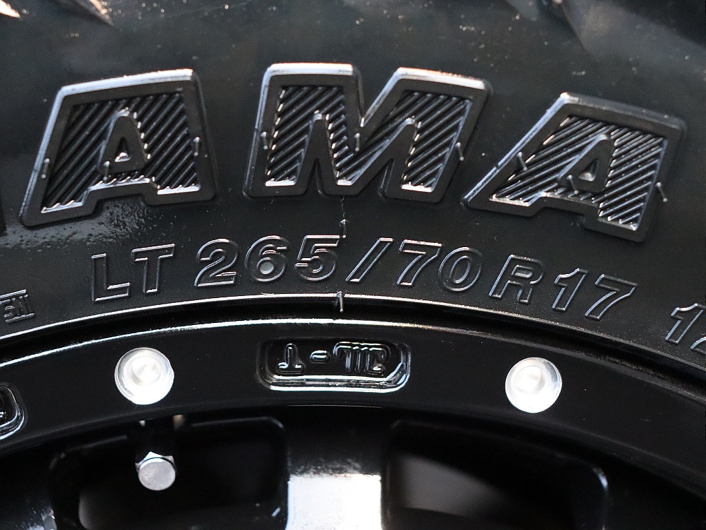 タイヤサイズはこちら！