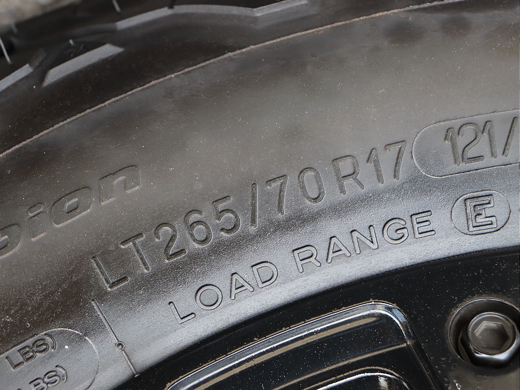 タイヤサイズはこちら！