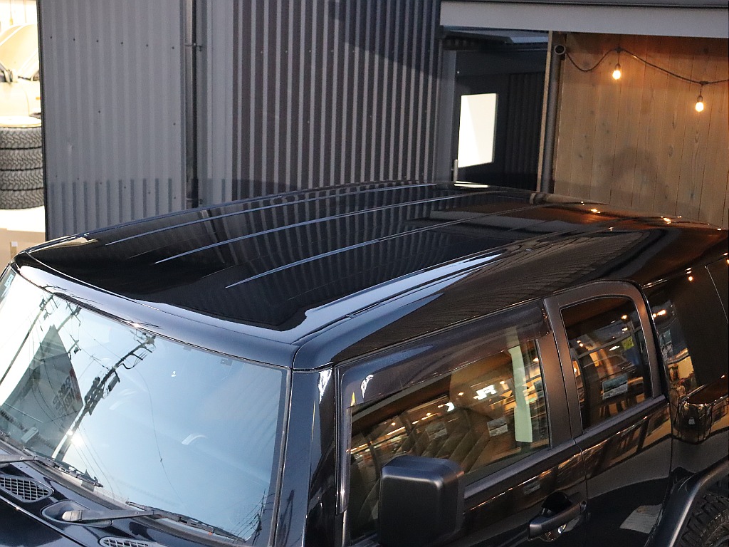 NEWルーフブラック塗装！