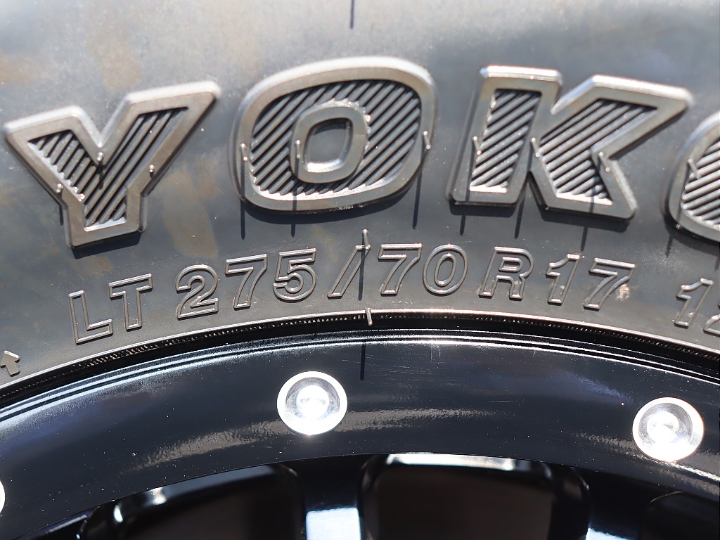 タイヤサイズはこちら！