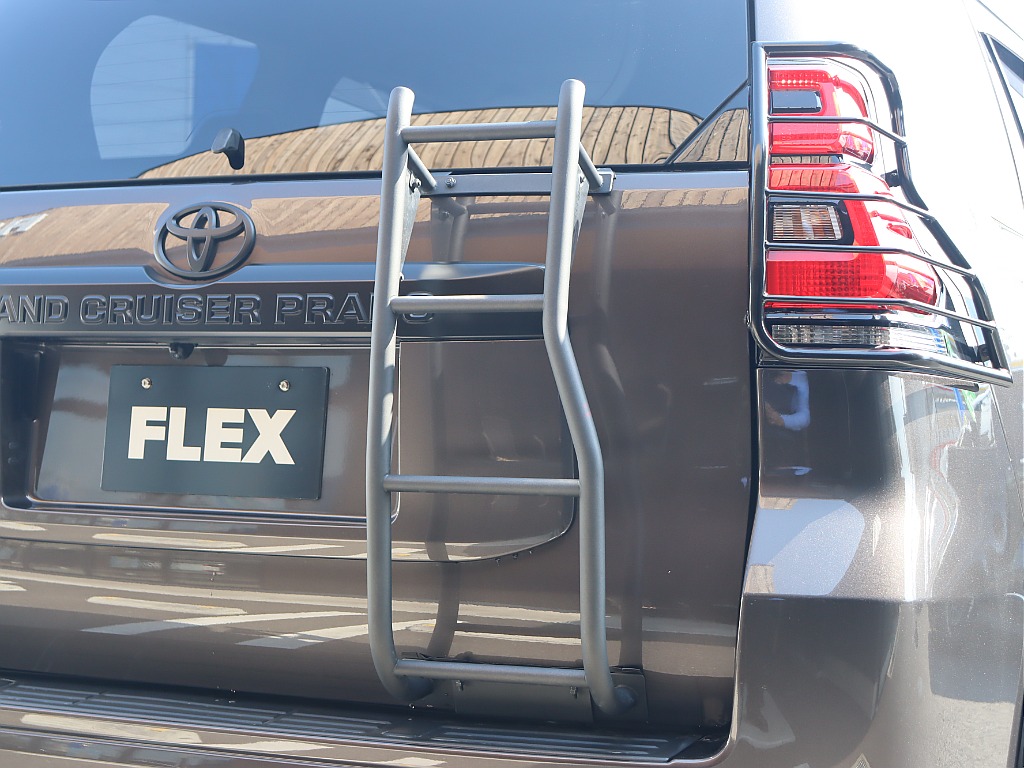 リアラダー付きですのでルーフラックを付けてもアリかも！？