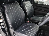 1列目！新品ブラックレザー調シートカバー装着！