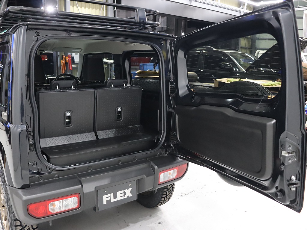 リアゲート横開き！