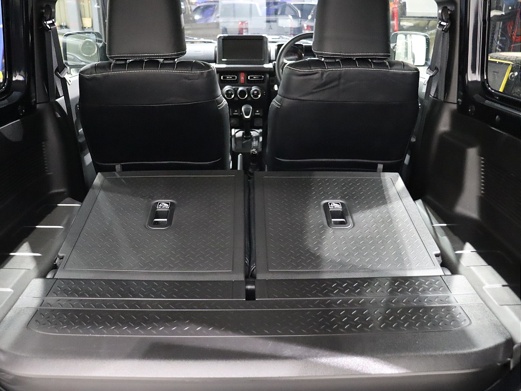 2列目を倒せば広々してます！