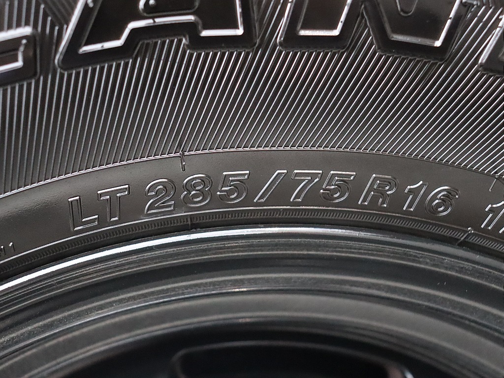 タイヤサイズ！