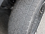 タイヤ溝も残っていますが、新品への交換も承ります☆