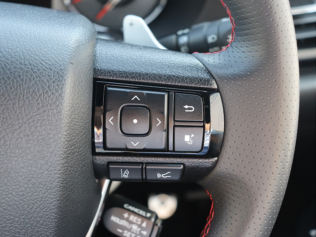 ステアリングスイッチ！