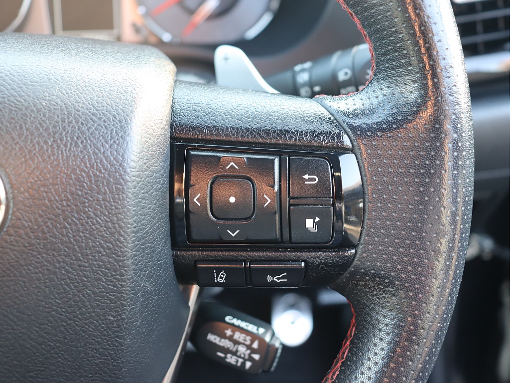 ステアリングスイッチ！