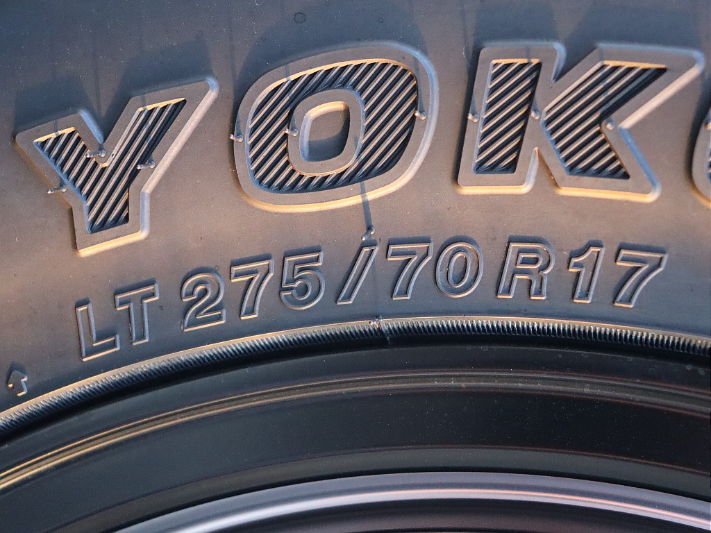 275/70/17タイヤサイズ！
