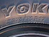 275/70/17タイヤサイズ！