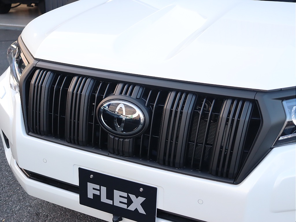 フロントグリルはマッドブラックにしました♪