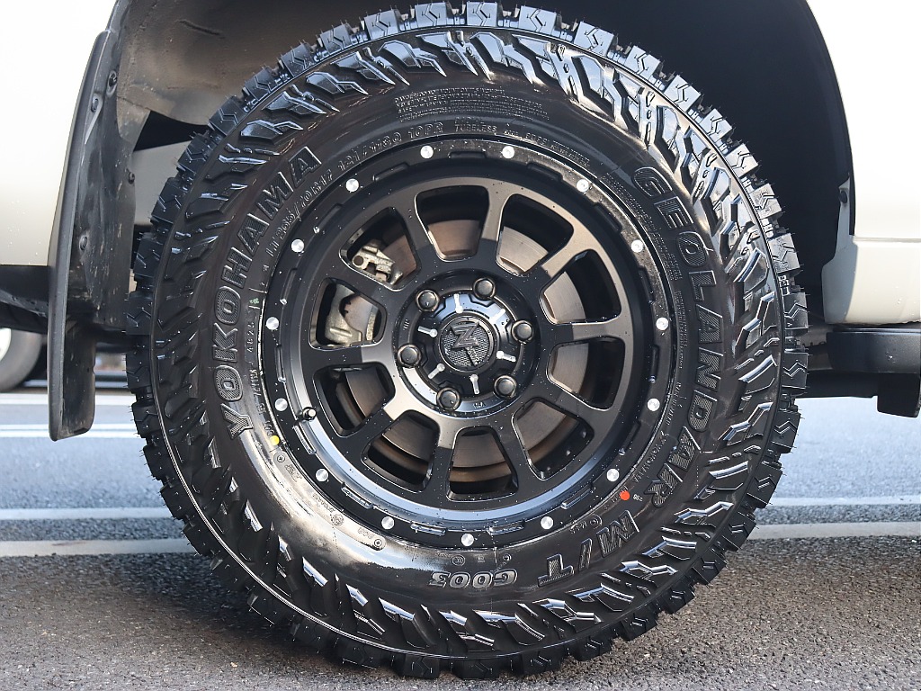 タイヤホイールもブラック系で統一感あります！