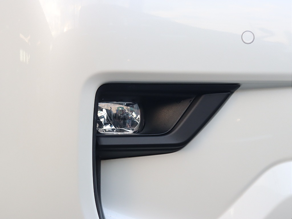 フォグランプベゼルもマッドブラック！