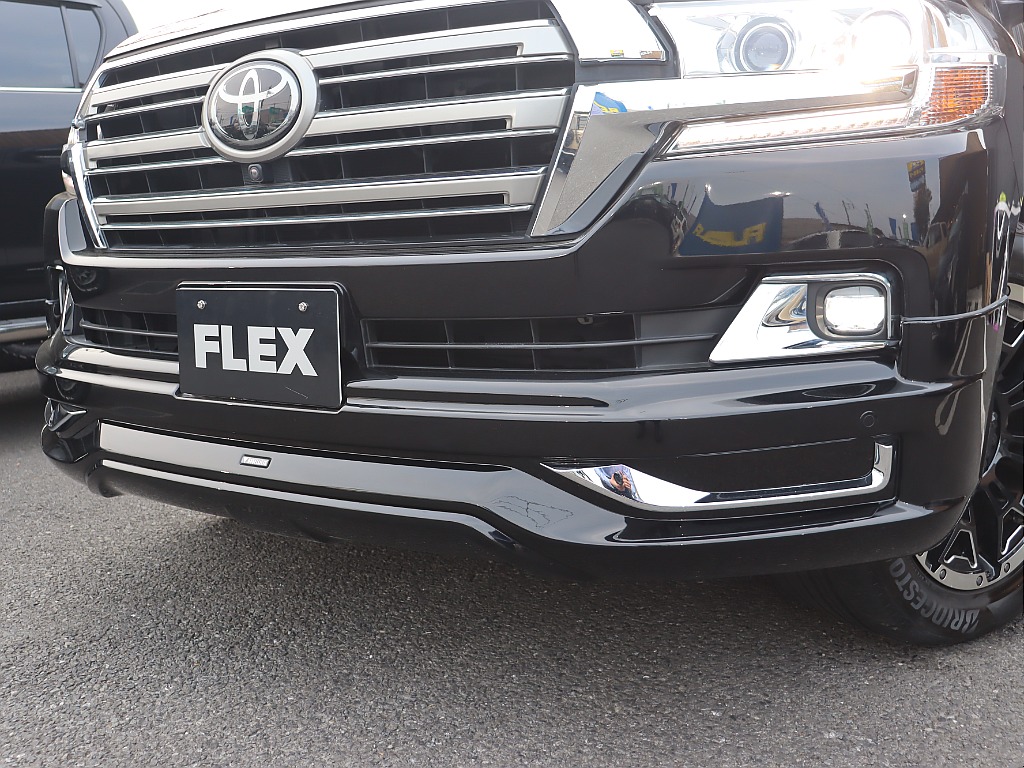 モデリスタフロントエアロ！フロントフェイスが極厚になり、高級感が倍増です！