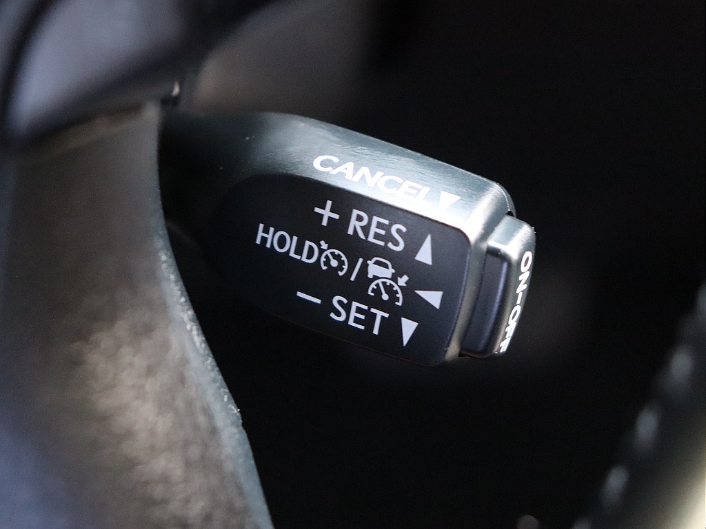 クルーズコントロール付き