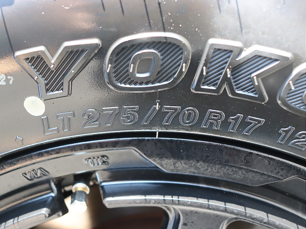 タイヤサイズはこちら！