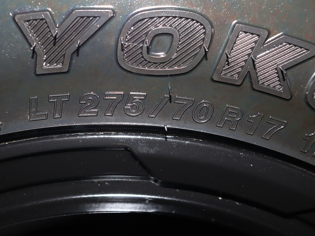 タイヤサイズはこちら！