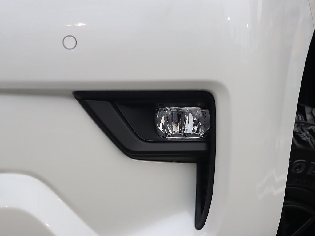 フォグランプベゼルもマッドブラックです！