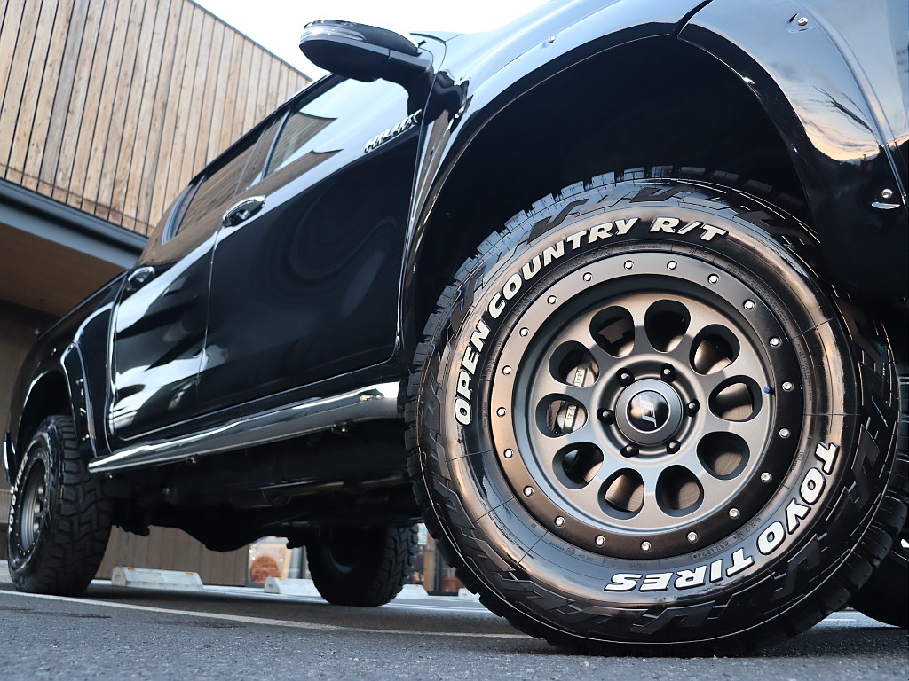 SCS RAY10ホイール×TOYO RTタイヤ装着！オーバーフェンダーに合わせて出幅もピッタリ♪