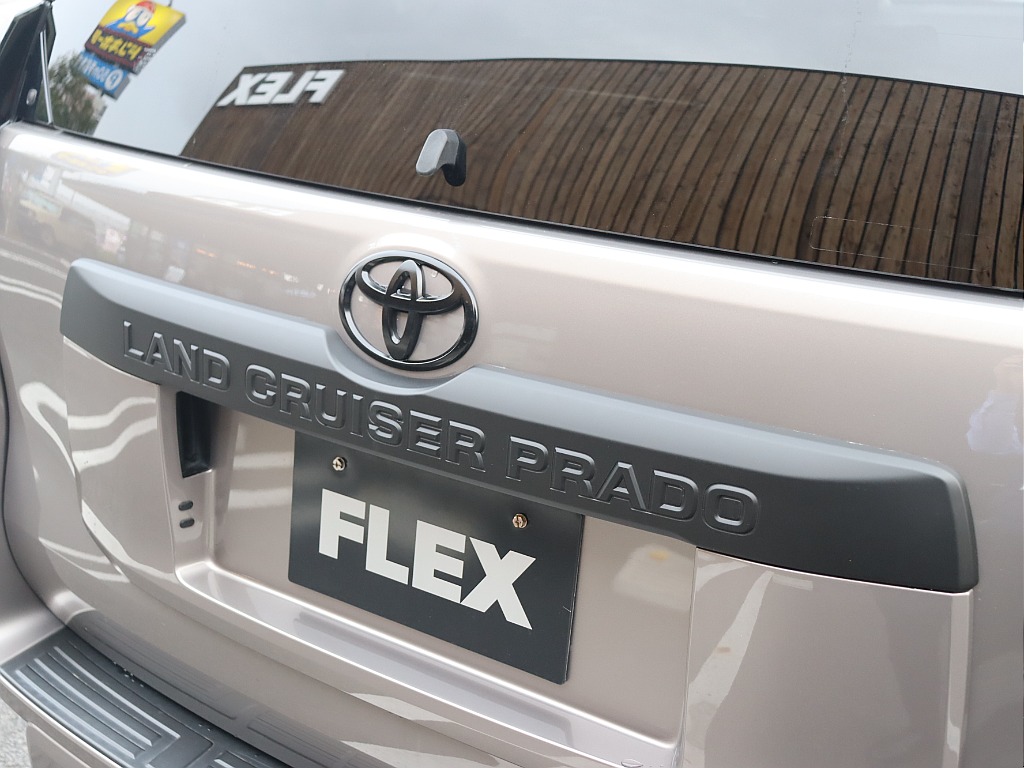 リアガーニッシュもマッドブラックです！