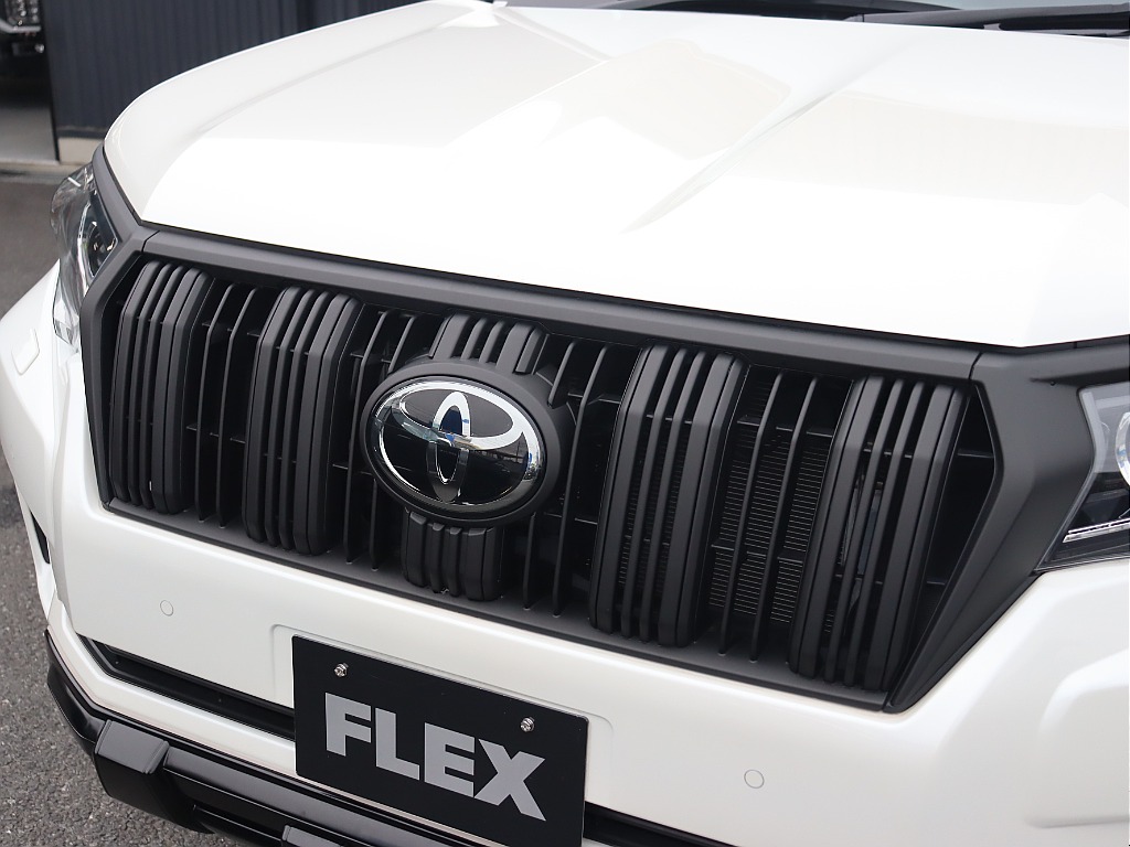 フロントグリル！各メッキパーツはマットブラックエディションをイメージした艶消しブラック仕様になっております！