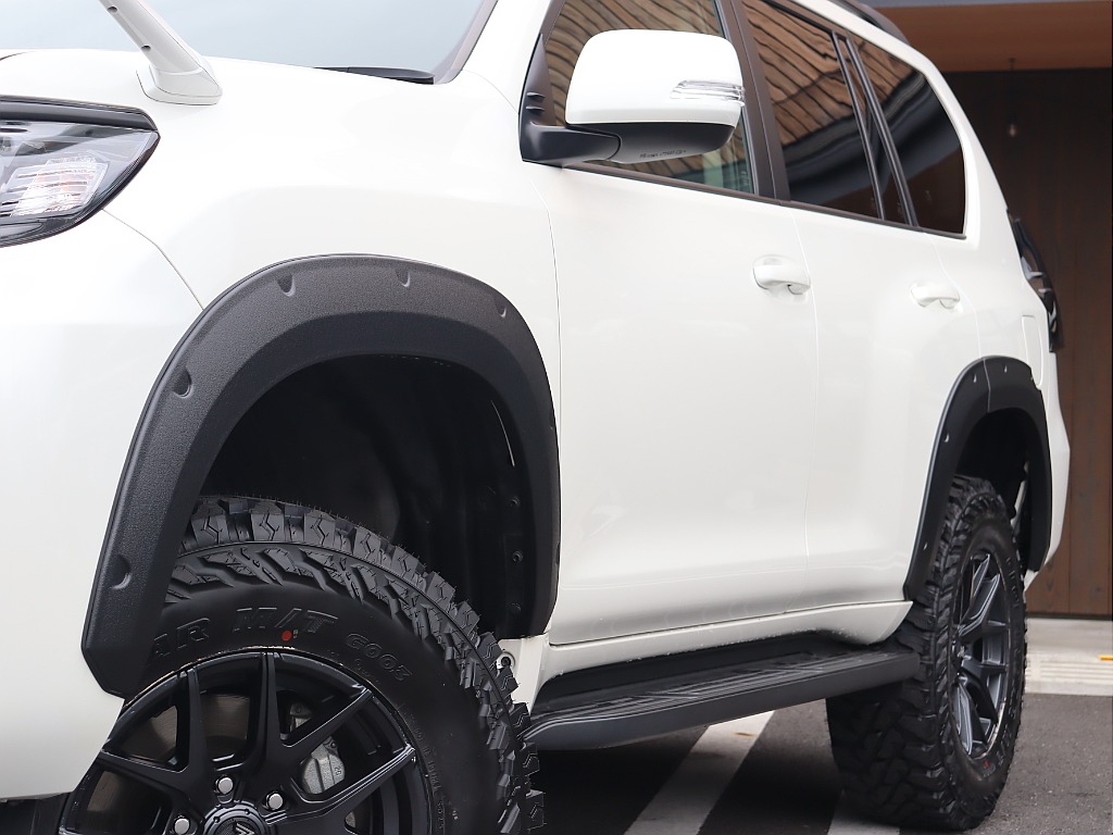 新品ＷＡＬＤオーバーフェンダー装備！フェンダー周りに立体感を演出しております！