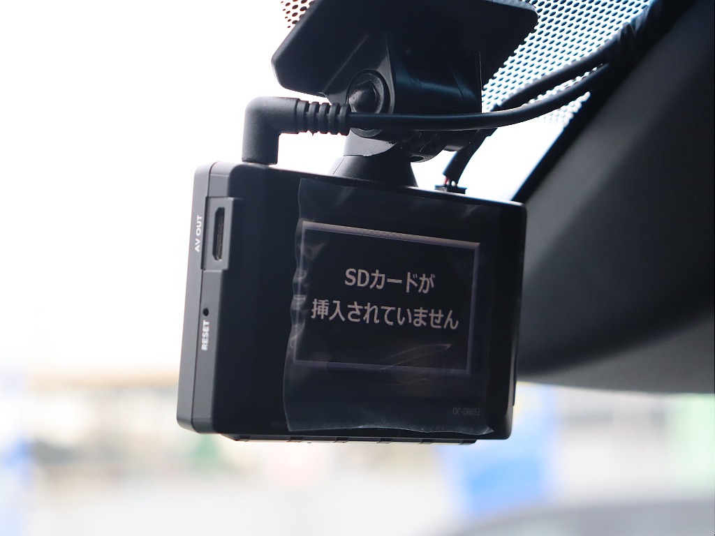 社外前後ドライブレコーダー装備！