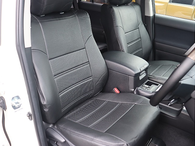 新品ブラックシートカバー！1列目シート！