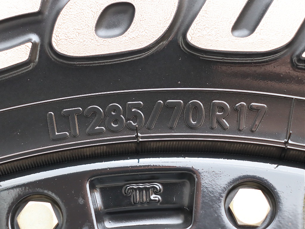 タイヤサイズはこちら！