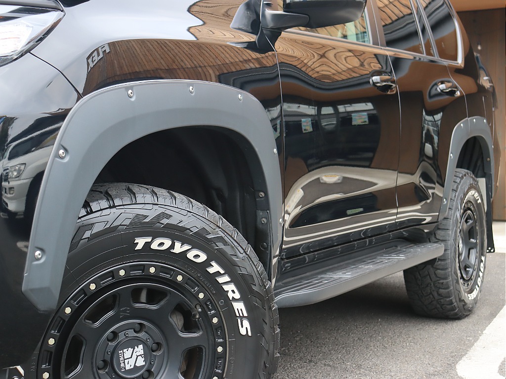 JAOSオーバーフェンダー装着で迫力出てます！