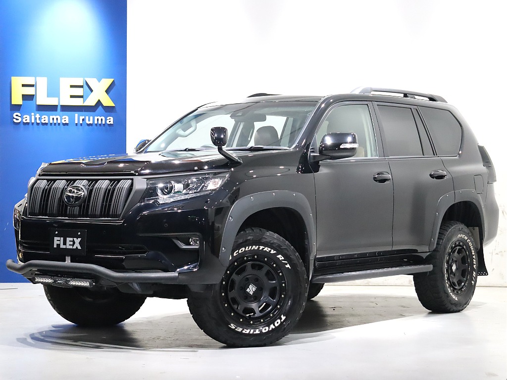 【新入庫♪】オーバーフェンダー×スキッドバーのワイルドな150プラドが新たに入庫！！