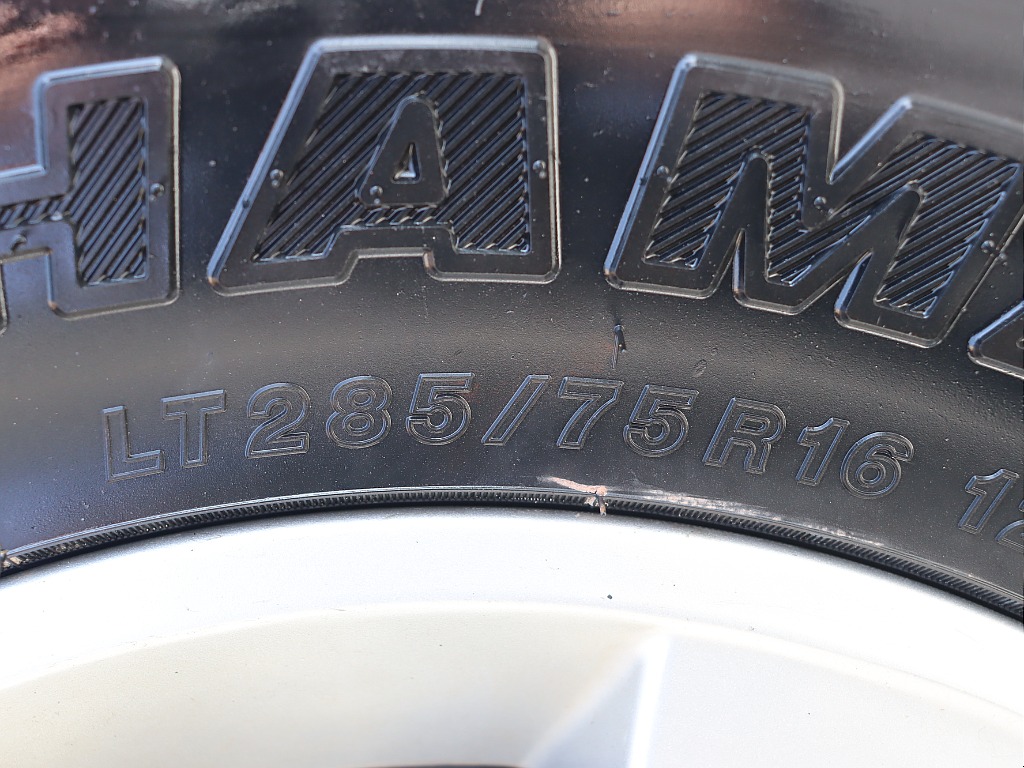 タイヤサイズはこちら！