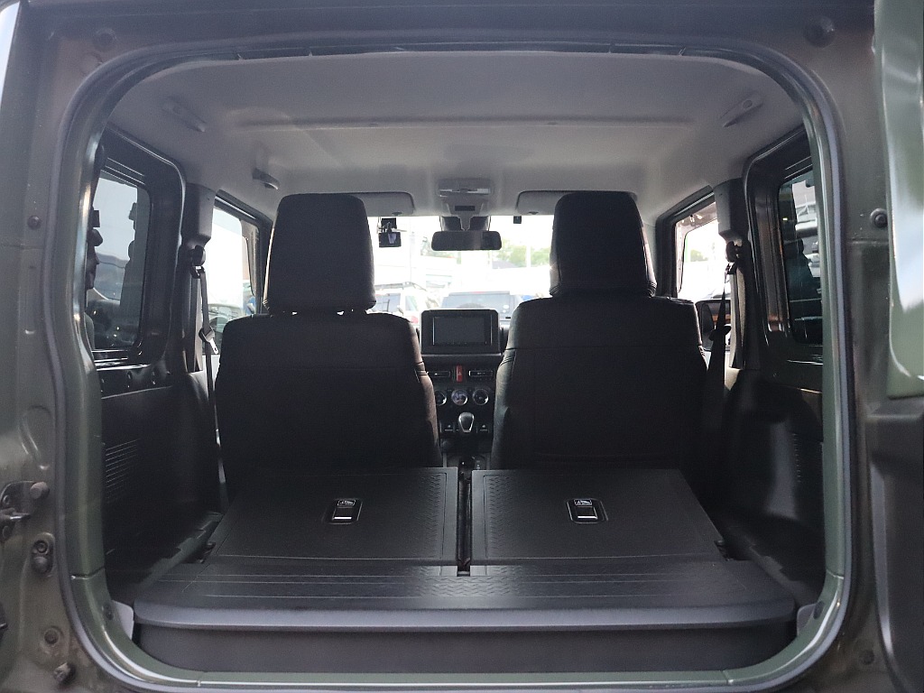 セカンドシート収納時！