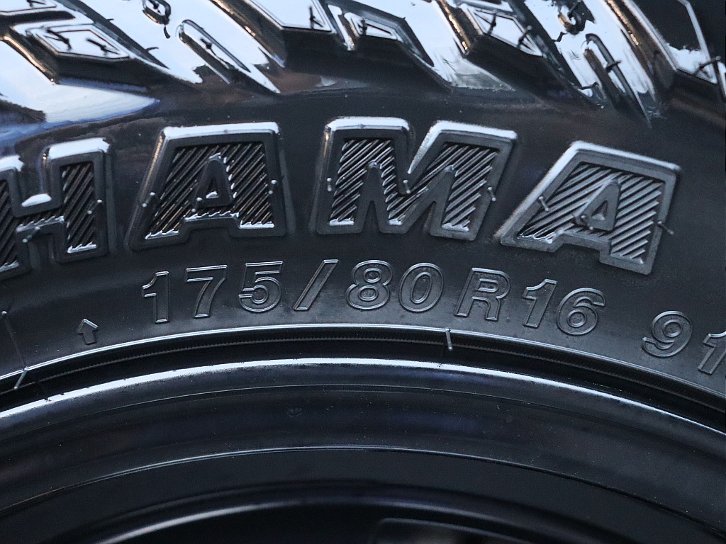 タイヤサイズはこちら！